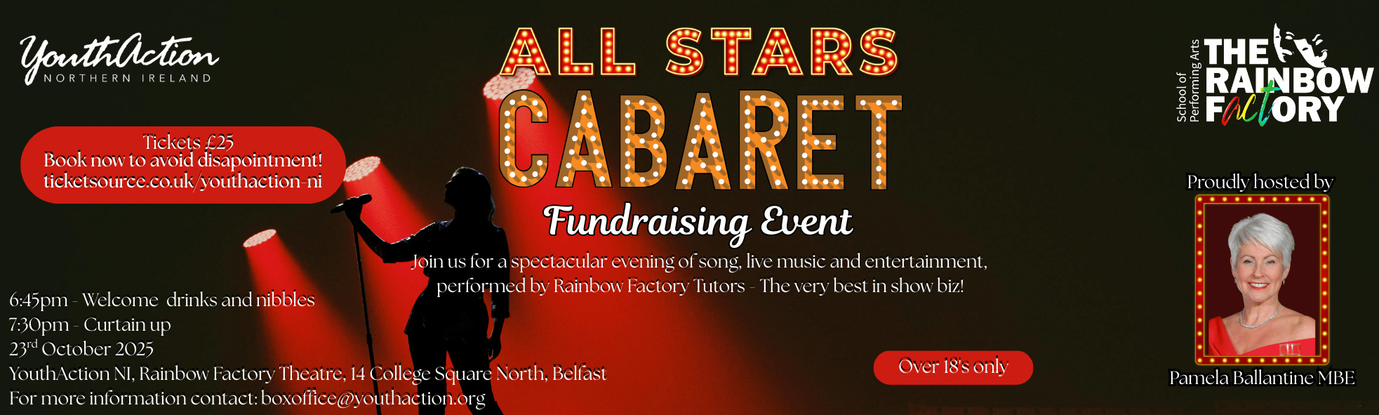 YA Fundraiser Oct 25