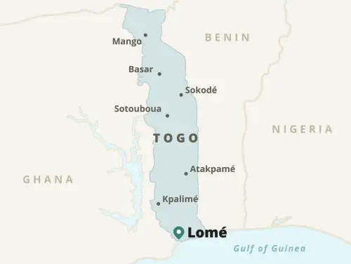 Lome map